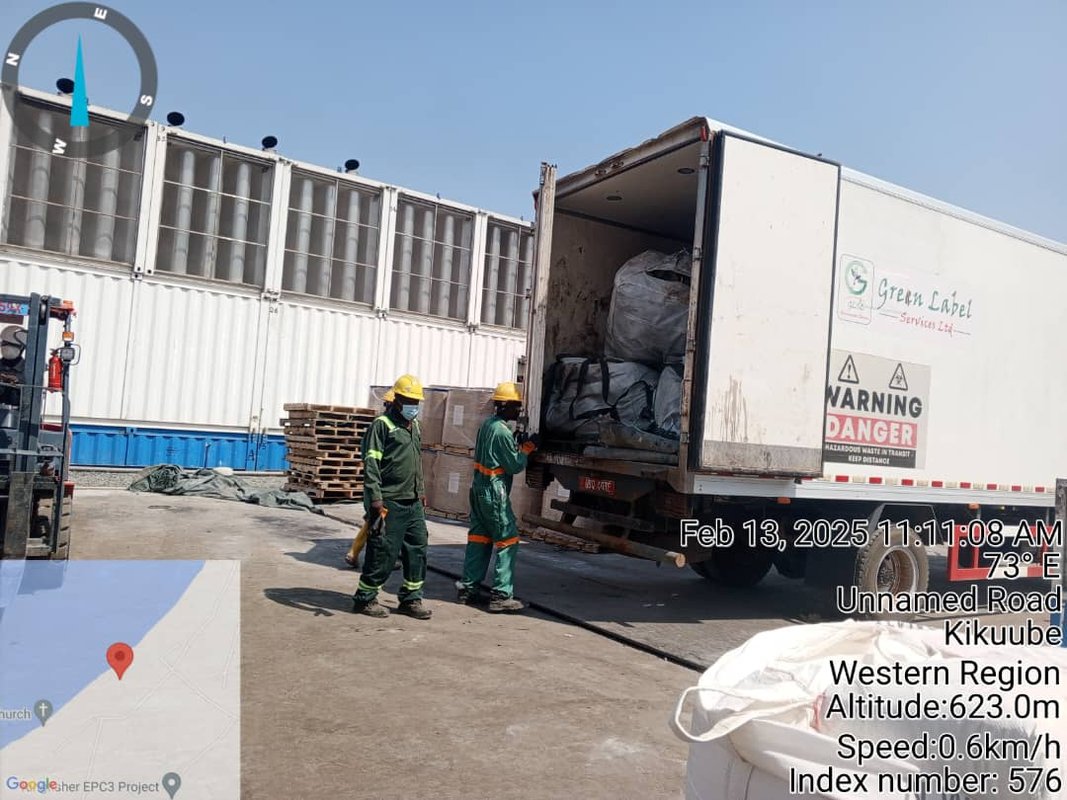 oil waste tanker
