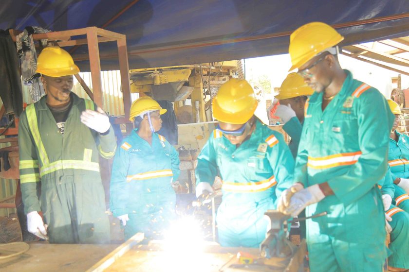Training workers